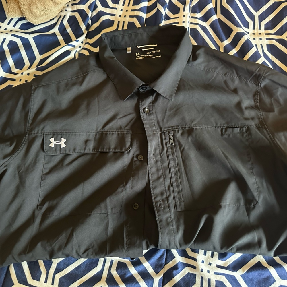 Under Armour Ss Button Down - image 1